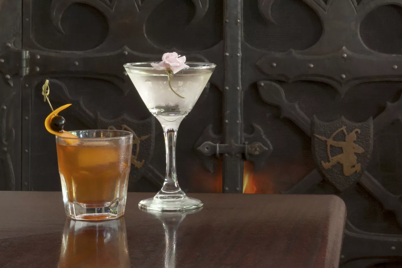 banner image is of Cocktails at Benbow Historic Inn